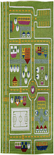 Ковровая Дорожка CRYSTAL C021 GREEN