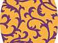 COMFORT SHAGGY 2 s627 ORANGE-PURPLE Овал