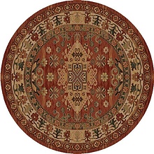 Ковер шерстяной Floare SAFID 437-60312 КРУГ