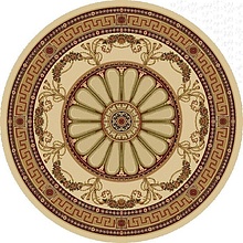 Ковер шерстяной Floare ELITA R 352-61126 КРУГ