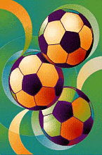 Ковер детский FUNKY GOL  lime