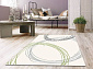 Маленький ковер фризе Casino 5440 8V16 cream green (0,8*1,5)
