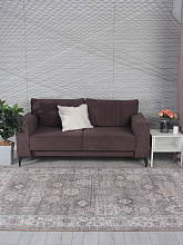 Ковер низковорсовый нескользящий LAVIN-A AB809B D.BEIGE