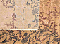 ручной работы Silk and Wool Zardozi Brown