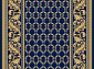 Ковровая дорожка полушерстяная PALACE BLUE