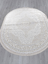 Ковер EFSAN Q011A BEIGE SHRINK / BEIGE FDY Овал