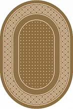 Ковер-циновка NOVARO 903-10 ОВАЛ