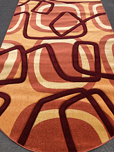 Ковер PARADISE y135 YELLOW Овал