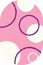 SHAGGY ULTRA s610 BONE-PINK Овал