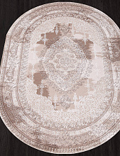 Ковер ARMINA 03704A BROWN / BROWN Овал