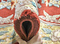 90 LINE WOOLEN HANDK-KNOTTED 6116 403