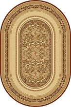 Ковер для детей и взрослых STANDARD ARALIA beige ОВАЛ