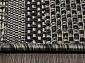 Ковер-циновка KAIR S139 BLACK-GRAY Овал