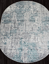 Ковер PALERMO-A F281 GRAY Овал