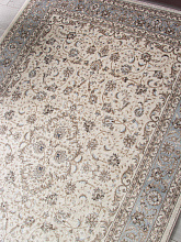 VALENCIA DELUXE F014 CREAM-L.BLUE