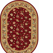 Ковер OLYMPOS D387 RED Овал