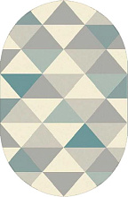 Ковер рельефный SOHO 1603-15551 ОВАЛ