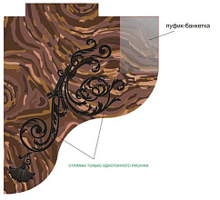 Ковер в прихожую ручной работы