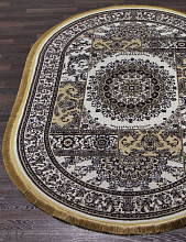 NIGIN MANOLYA IRANI 8008 CREAM Овал