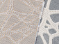 Ковровая Дорожка MIRANDA D967 BLUE-CREAM