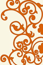Ковер VISION DELUXE V805 CREAM-ORANGE