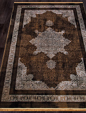 Ковер из бамбукового шелка SHEIKH 9264 BROWN