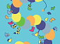 детский FUNKY TOP IWO azure 