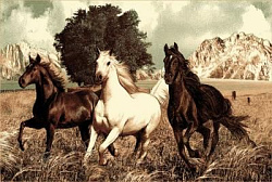 Ковер Фауна 148 Скакуны