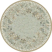 Рельефный ковер из вискозы GENOVA 38262 6525 90 КРУГ