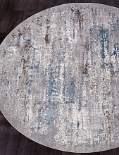 Ковер ARMINA 03856A BLUE / BLUE Круг