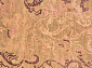 ручной работы Silk and Wool Zardozi Brown