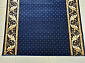 Ковровая дорожка Кремлевская 41531-38 темно-синяя