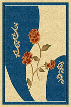 Ковер PACIFIC CARVING 0337 CREAM / NAVY
