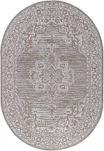 Ковер NOVA-A 04089A CREAM HB / LIGHT GRI HB Овал