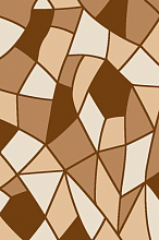 Ковер  Super Vision 8824 beige  ОВАЛ 