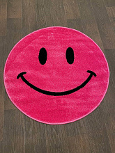 Ковер SMILE 2-A NC19 PINK Круг