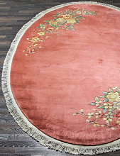 Ковер 90 LINE WOOLEN HANDK-KNOTTED A-116 PINK Овал