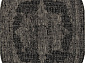Ковер-циновка KAIR-A S129 BLACK-GRAY Овал