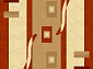 PACIFIC CARVING 287 CREAM / RED