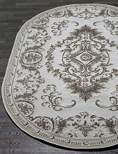 Ковер TOPKAPI 0014B BEIGE / BEIGE Овал