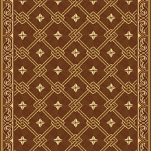 Ковровая дорожка полушерстяная Паркет корица