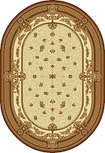 Ковер шерстяной Floare DOFIN 209-61149 КРУГ