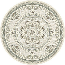 Рельефный ковер из вискозы GENOVA 38068 6565 61 КРУГ