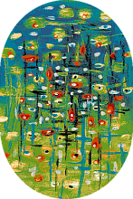 детский FUNKY GOS lime ОВАЛ