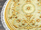 90 LINE WOOLEN HANDK-KNOTTED EG-36 YELLOW Овал