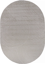 Ковер DIOS-A F410 LIGHT CREAM Овал