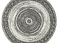 Ковер-циновка Essenza 48756 960 КРУГ