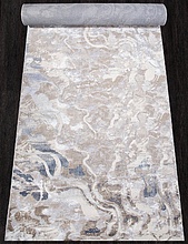 Ковровая Дорожка PERU D070A CREAM SHIRINK / BLUE FDY