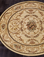 Ковер OLYMPOS d066 CREAM Круг
