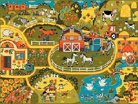 Детский ковер ФЕРМА MANGO 11287-120